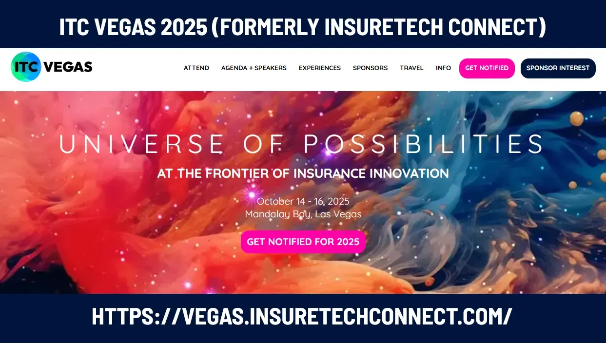 ITC Vegas 2025 (Formerly InsureTech Connect)