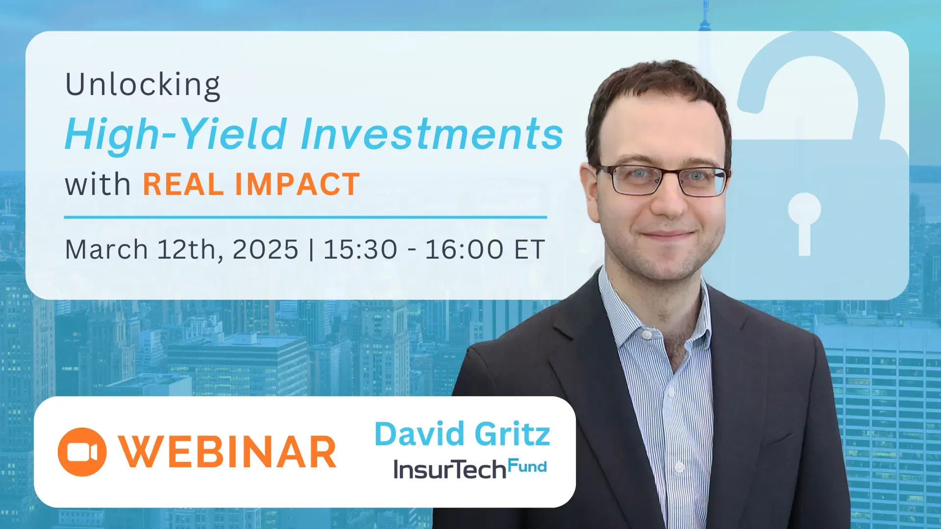 Webinar - March 12th - unlocking high-yield investments