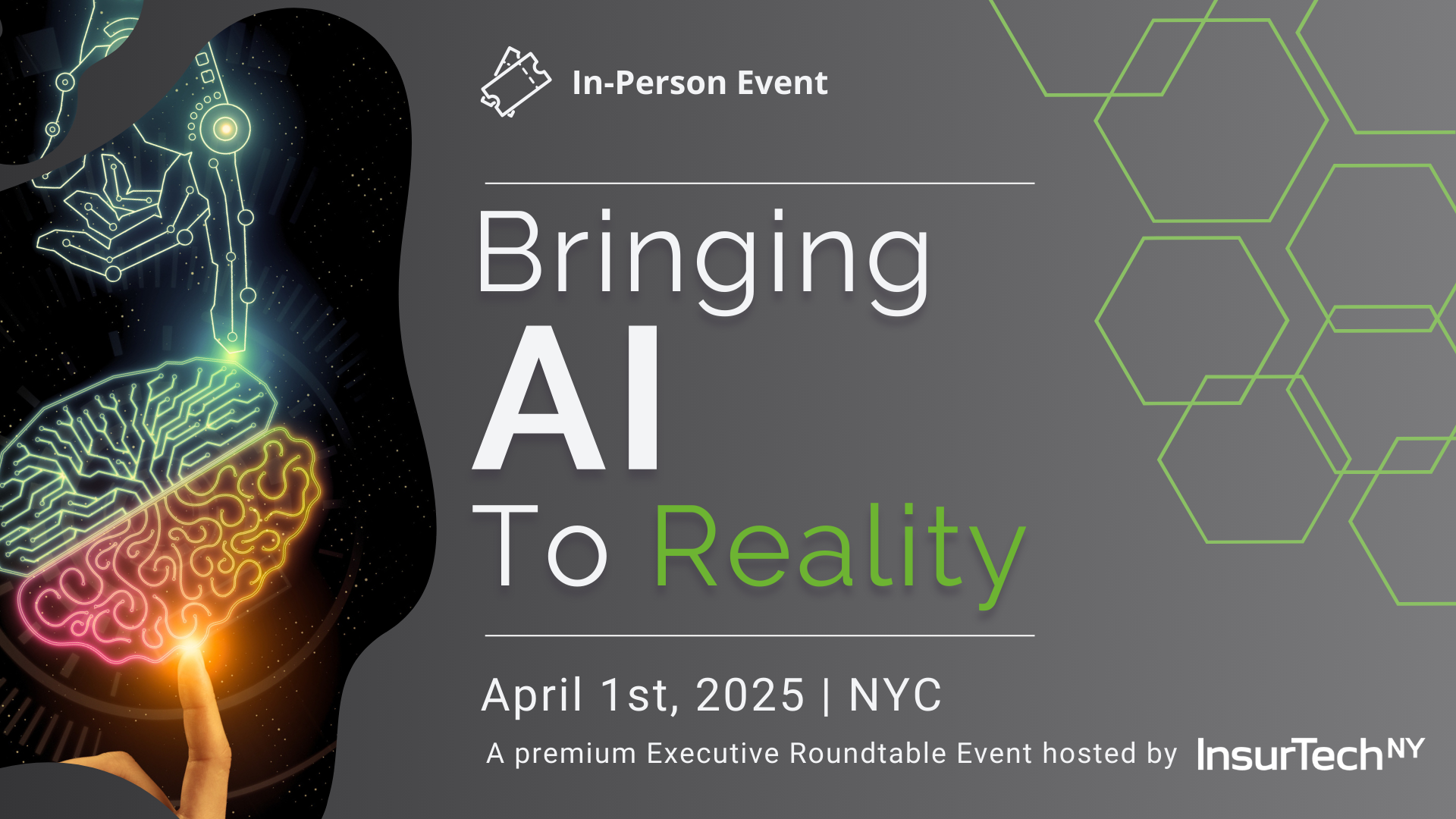 Executive Roundtable Bringing AI graphic