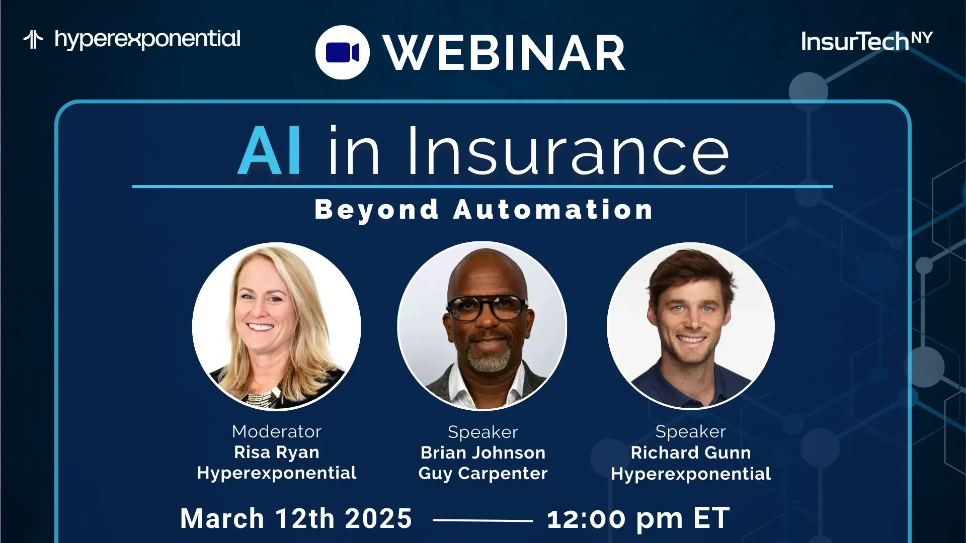 AI in Insurance Webinar by hyperexponential