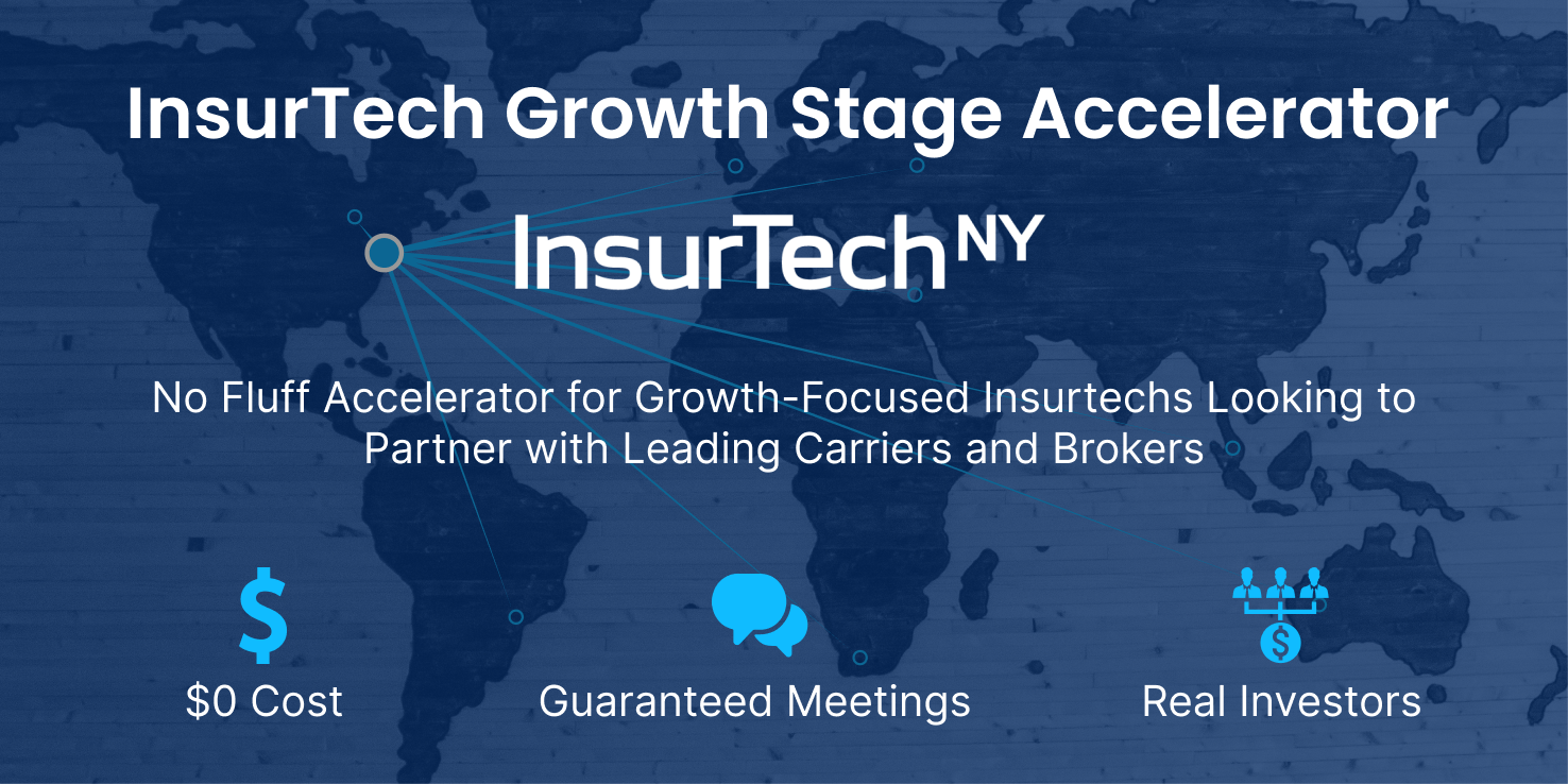 Insurtech accelerator startup program