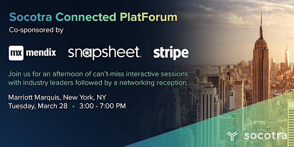Socotra Connected PlatForum New York