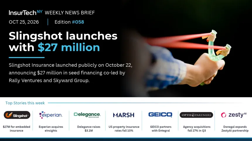 2026 October 25 InsurTech Stories