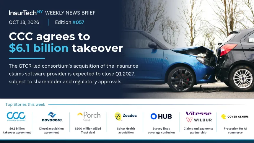2026 October 18 InsurTech Stories