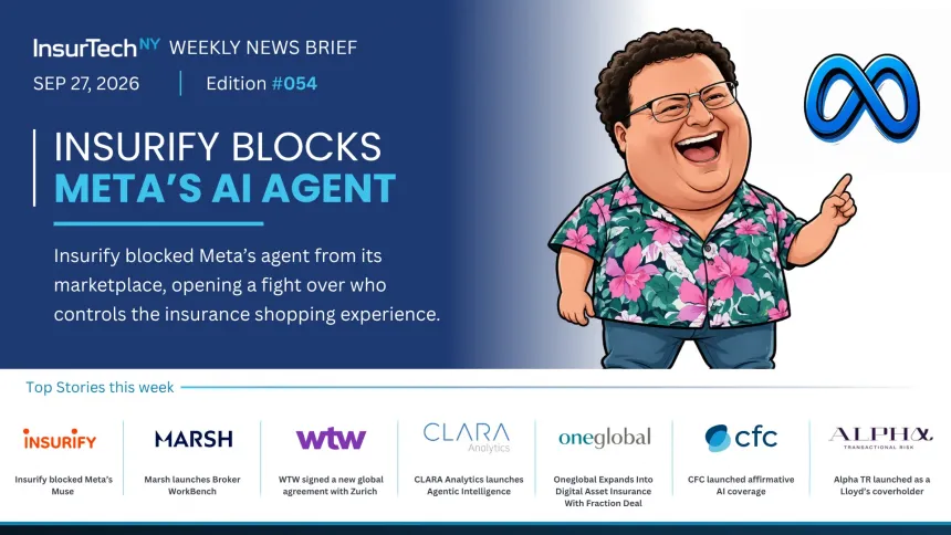 2026 Sept 26 Insurtech News